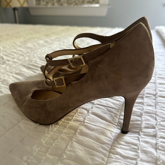 M. Gemi, The Pointe, Gray Suede, 37.5 - Picture 4 of 5